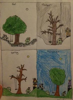 Four Season's Tree -- 2nd Grade